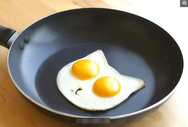 貓咪形狀煎蛋